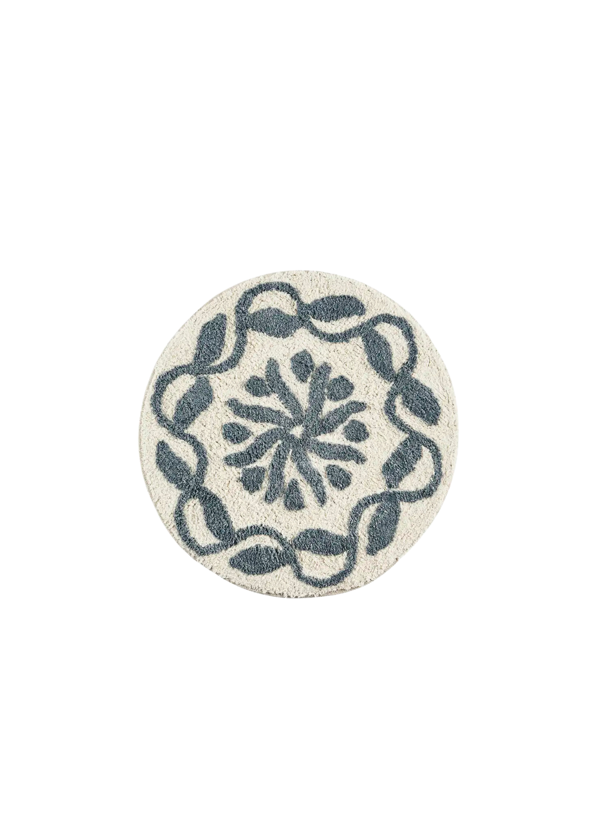 Astra Round Tufted Bath Mat from Madam Stoltz
