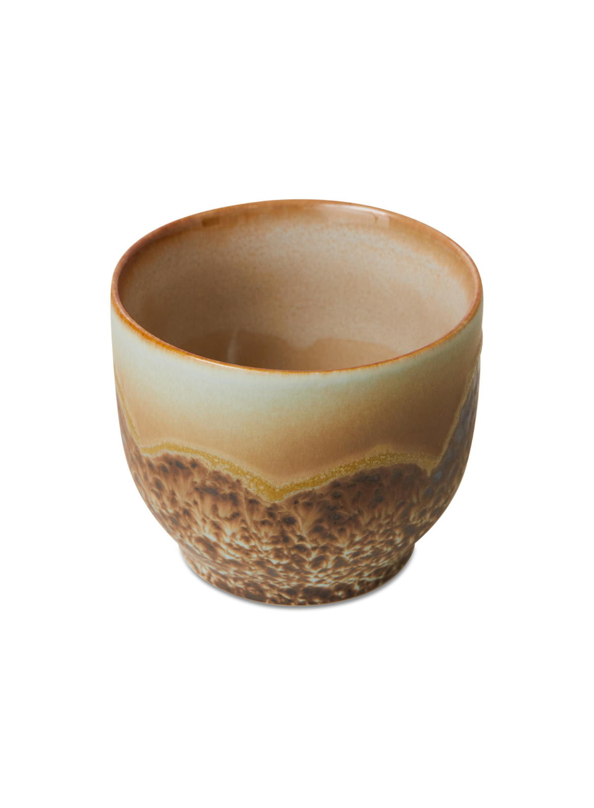 HK Living 70s Ceramics Cafe Cup in Shell