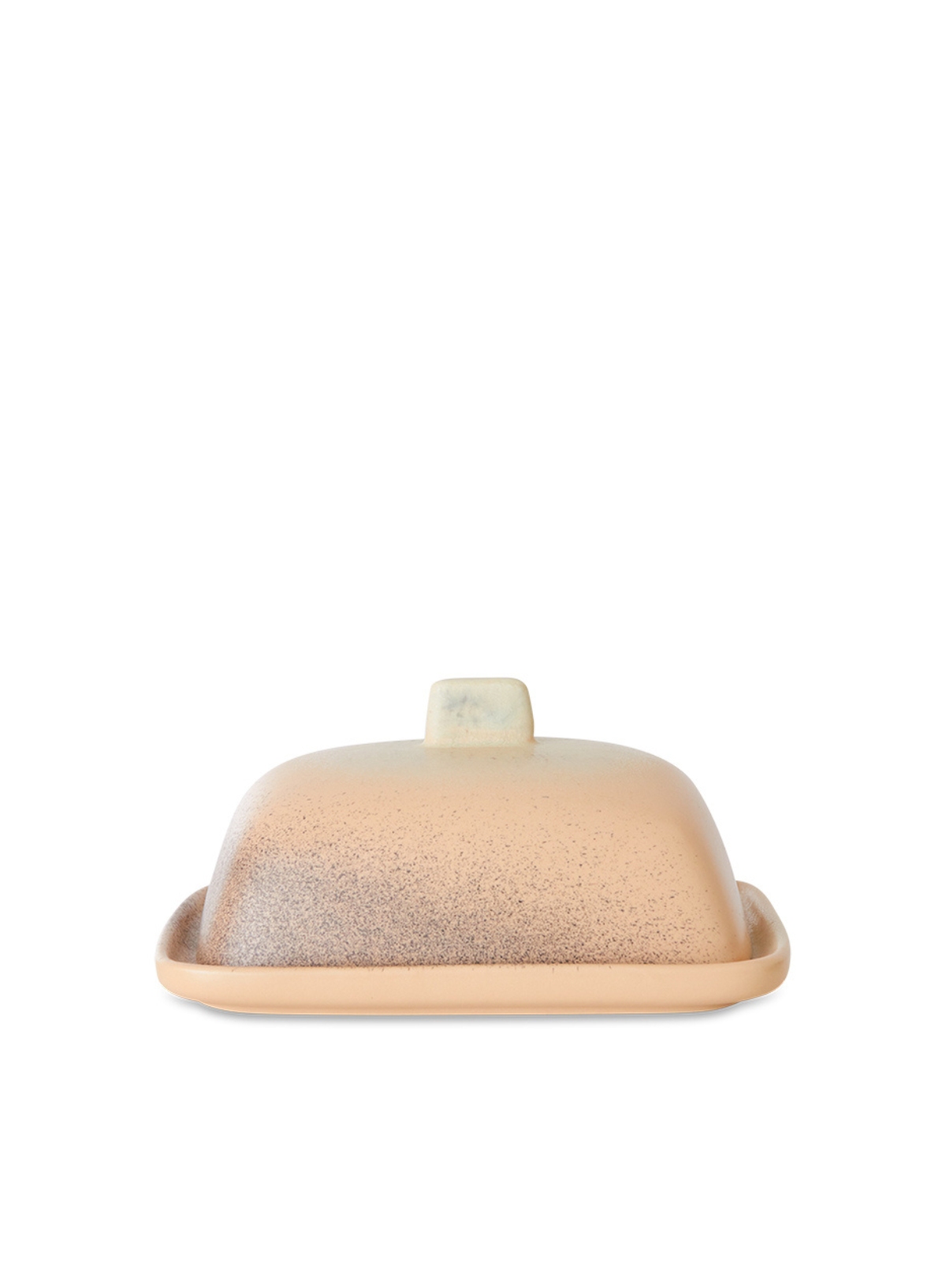 70s Ceramics Butter Dish in Breeze from HK Living