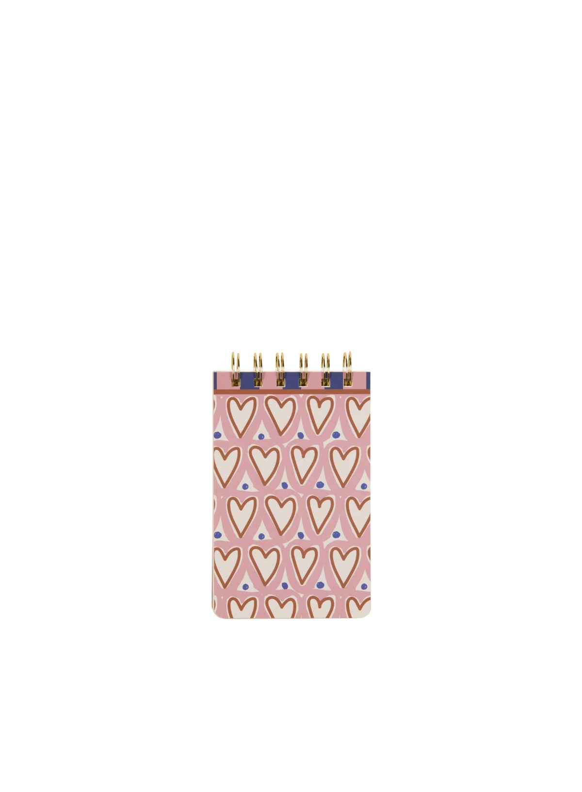 A Dopo Hearts Twin Wire Notebook from Designworks Ink