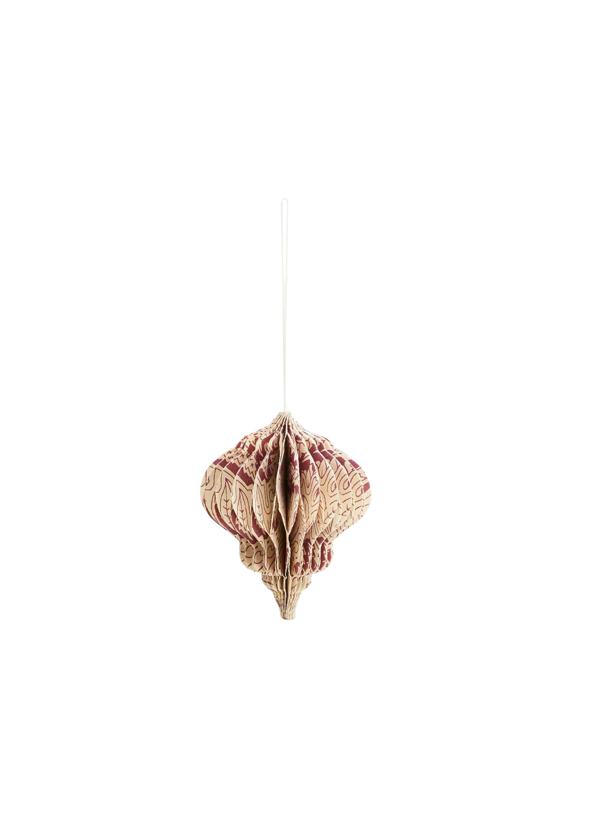Raspberry Handmade Paper Honeycomb from Madam Stoltz