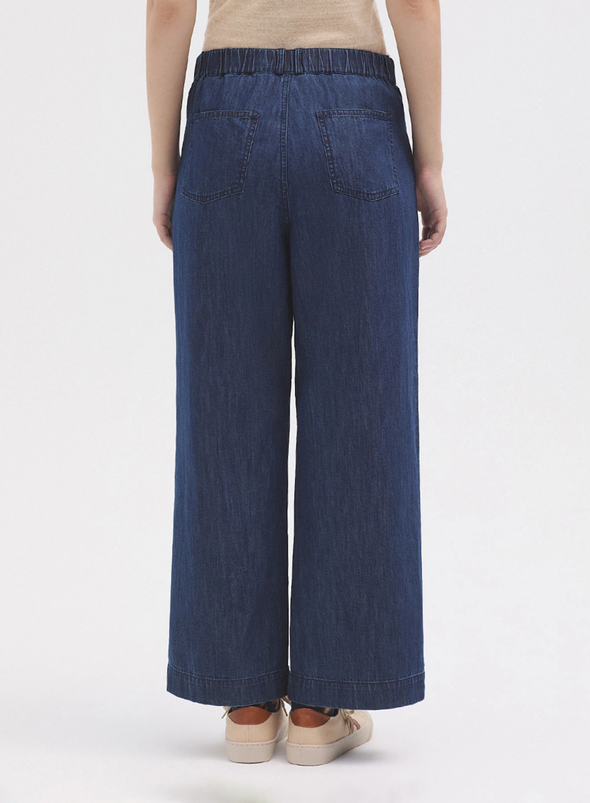 Denim Wide Pants in Dark Denim from Nice Things