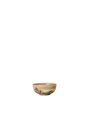 70s Ceramics XS Bowl in Beige/Brown from HK Living