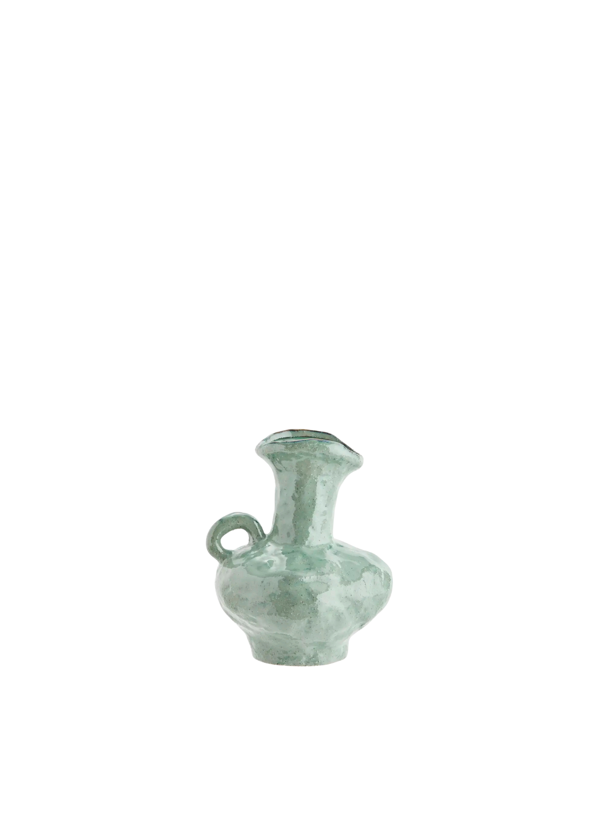 Troll Green Stoneware Vase from Madam Stoltz