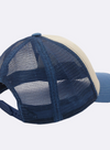 Trucker Cap Woven in Blue from Faguo