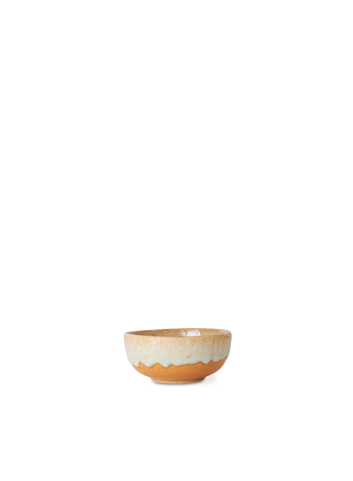 70s Ceramics XS Bowl in Orange/Beige from HK Living