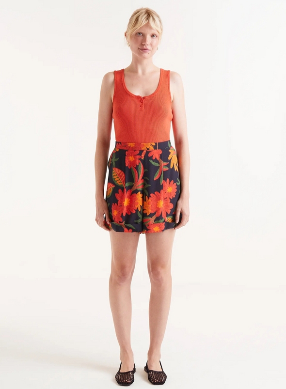 Vest Top in Orange from Compañia Fantastica