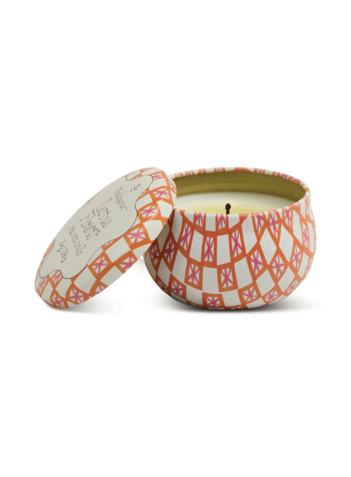 Paddywax Tulip 2oz Printed Tin - Cactus Flower