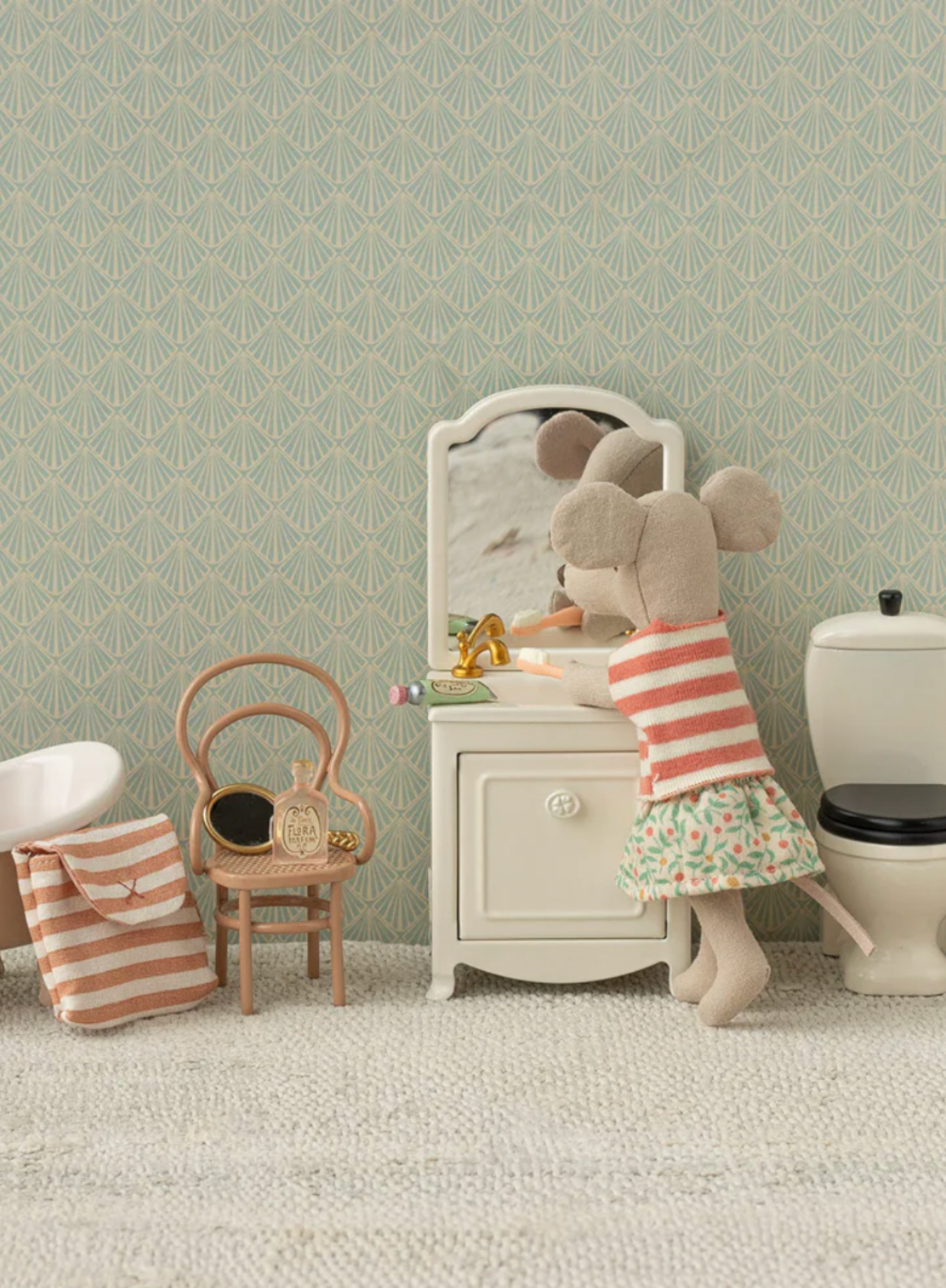 Maileg Tricycle mouse Big Sister- Green