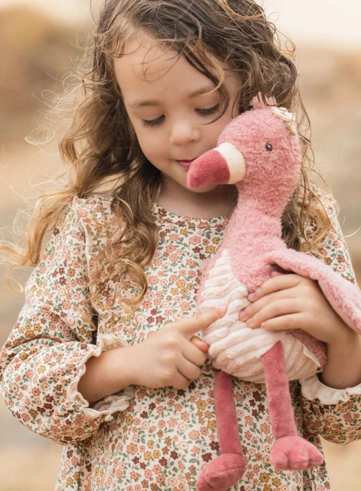 Little Dutch Cuddle Flamingo - Safari Friends