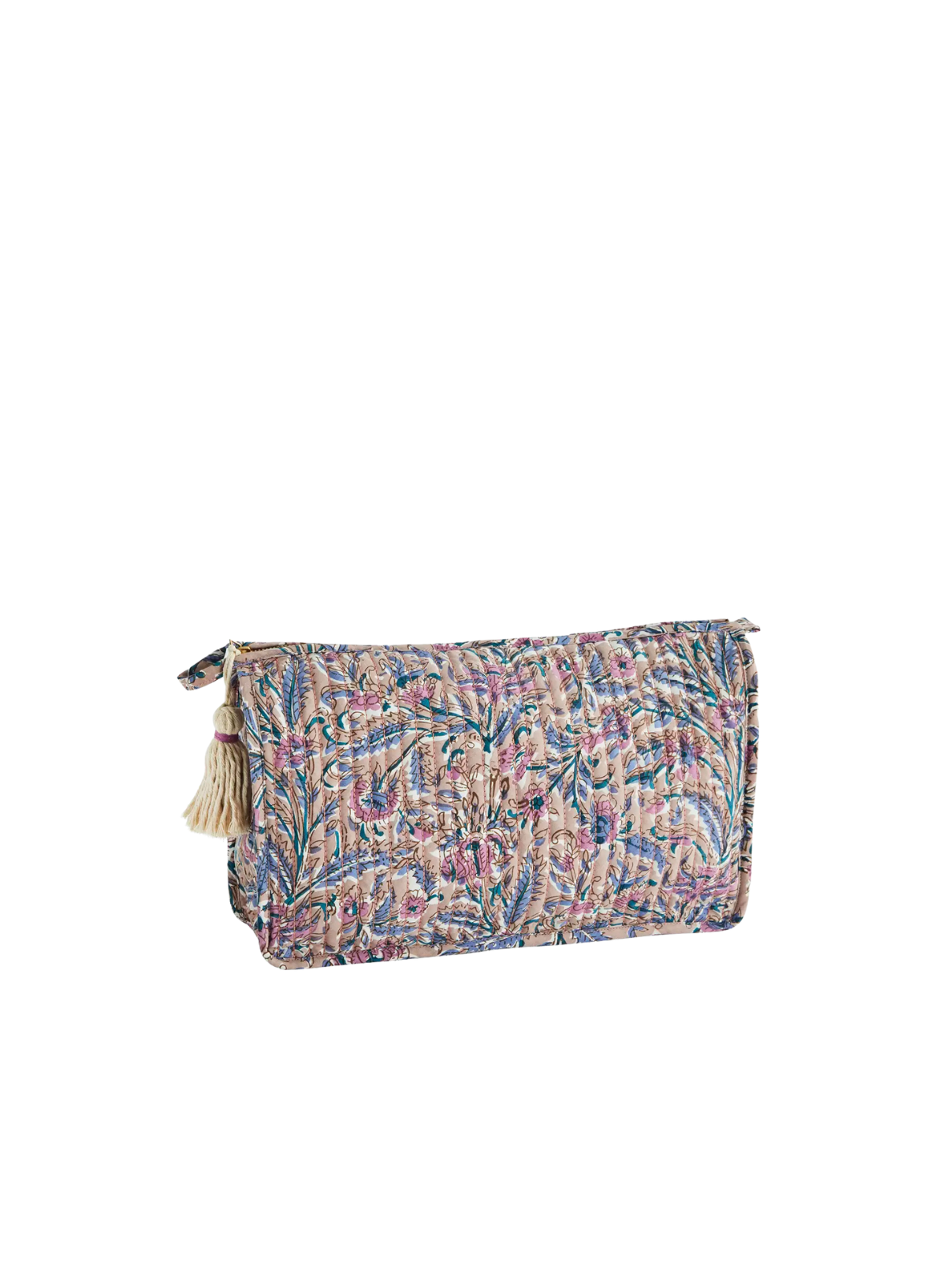 Wasil Quilted Wash Bag With Tassel from Madam Stoltz