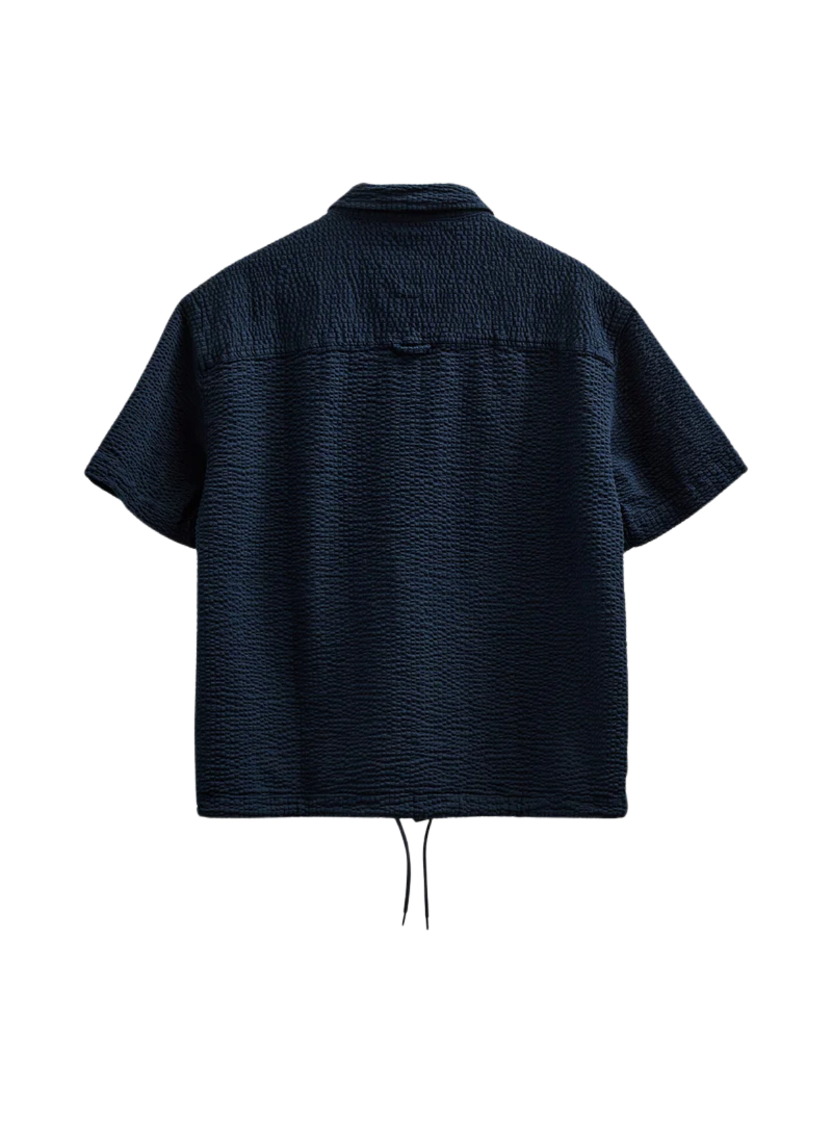 Anerkjendt Otto Seersucker SS Overshirt in  Sky Captain