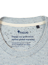 Olonne Cotton T-Shirt in Ecru from Faguo