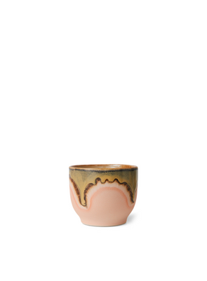70s Ceramics Cafe Cup in Blossom from HK Living