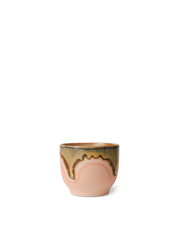 70s Ceramics Cafe Cup in Blossom from HK Living