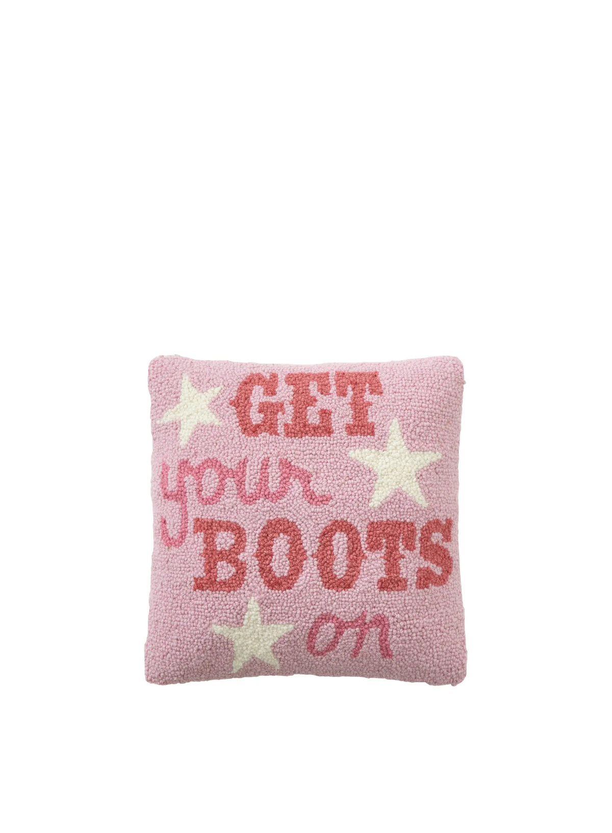 Get Your Boots on Hook Cushion from Peking Handicraft