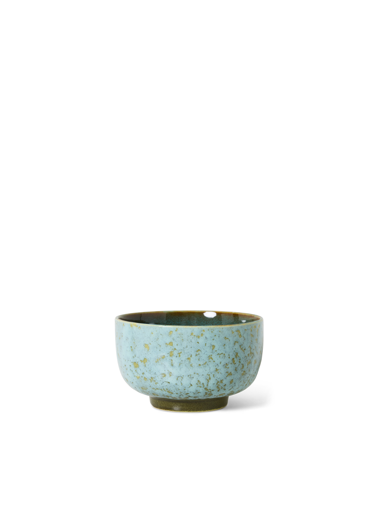 HK Living 70s Ceramics Noodle Bowl in Verdigris