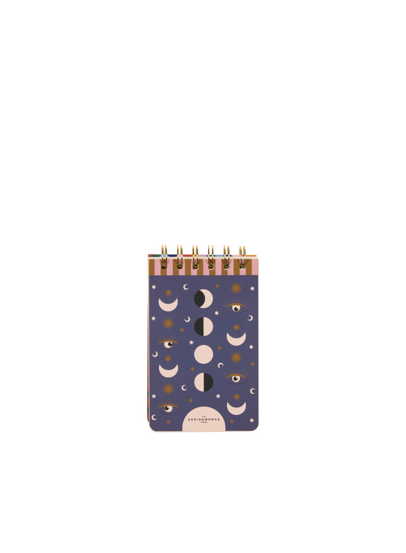 A Dopo Moon Phases Twin Wire Notebook from Designworks Ink