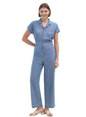 Denim Jumpsuit in Light Denim from Nice Things