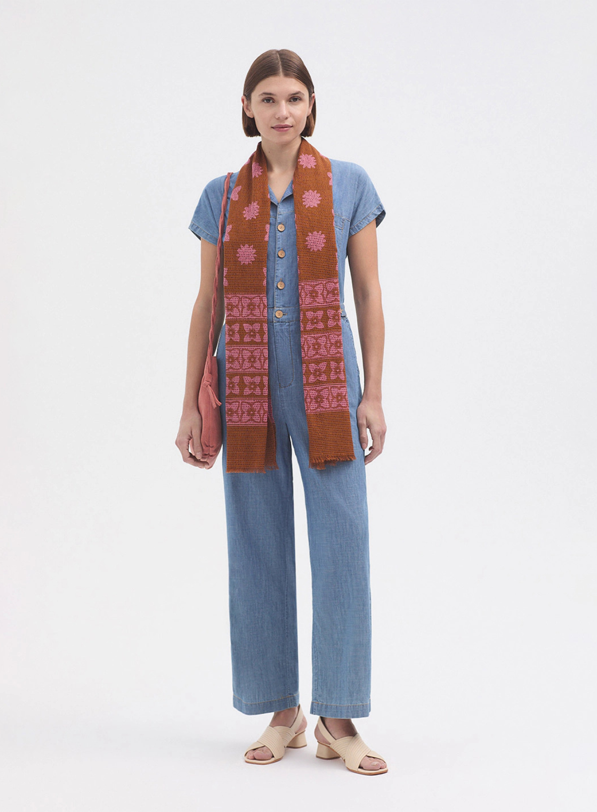 Denim Jumpsuit in Light Denim from Nice Things