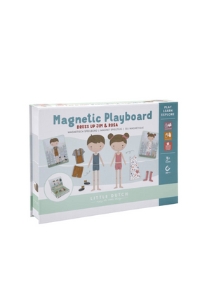 Magnetic Playboard Jim & Rosa from Little Dutch