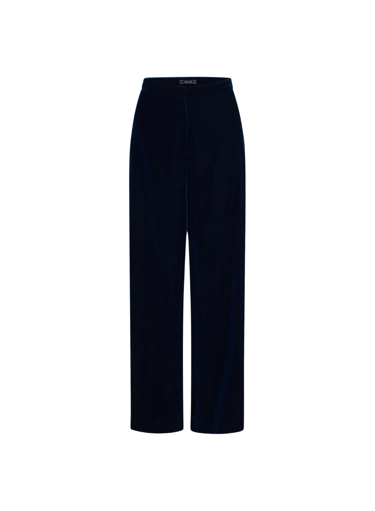 Peppa Pants Gamine Velvet in Pond Blue from King Louie