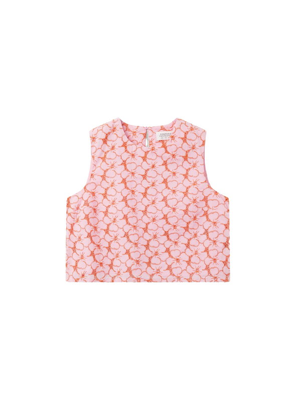 Cropped Top in Pink from Compañia Fantastica