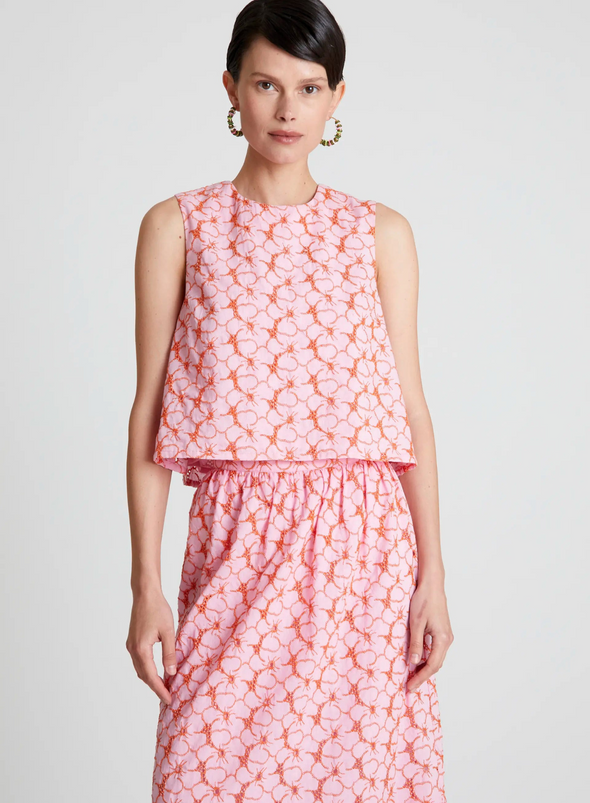 Cropped Top in Pink from Compañia Fantastica