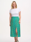 Rosalind Skirt in Green, Rainbow Pebbles from Sugarhill