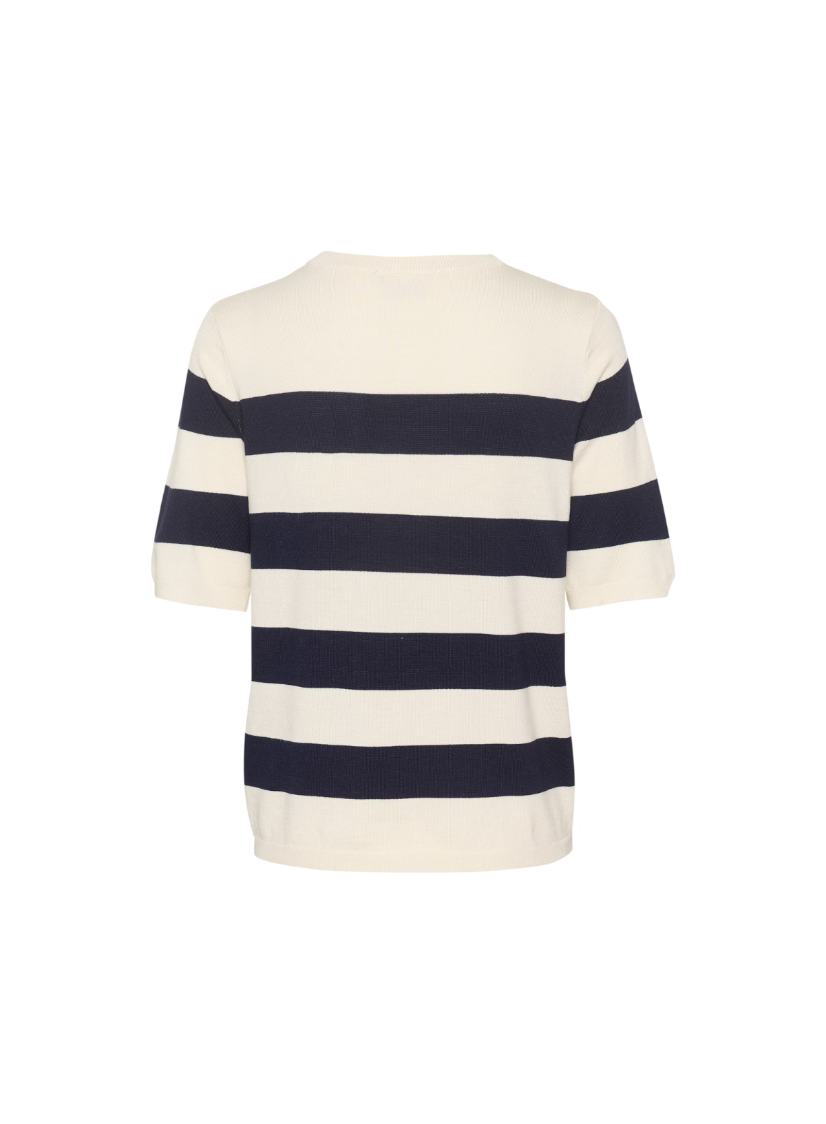 Lizza Striped Knit in Navy/Turtledove from Kaffe