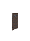 Box of 3 Sport Socks in Patterned Swirls Ecru Mix from Faguo
