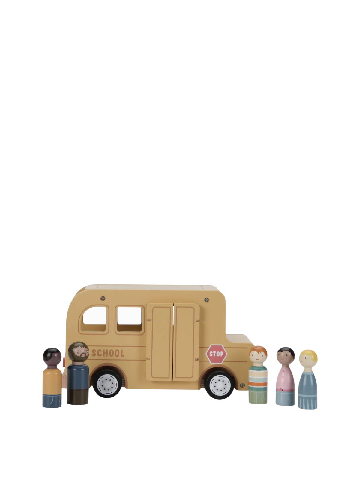 Little Dutch School Bus with Figures
