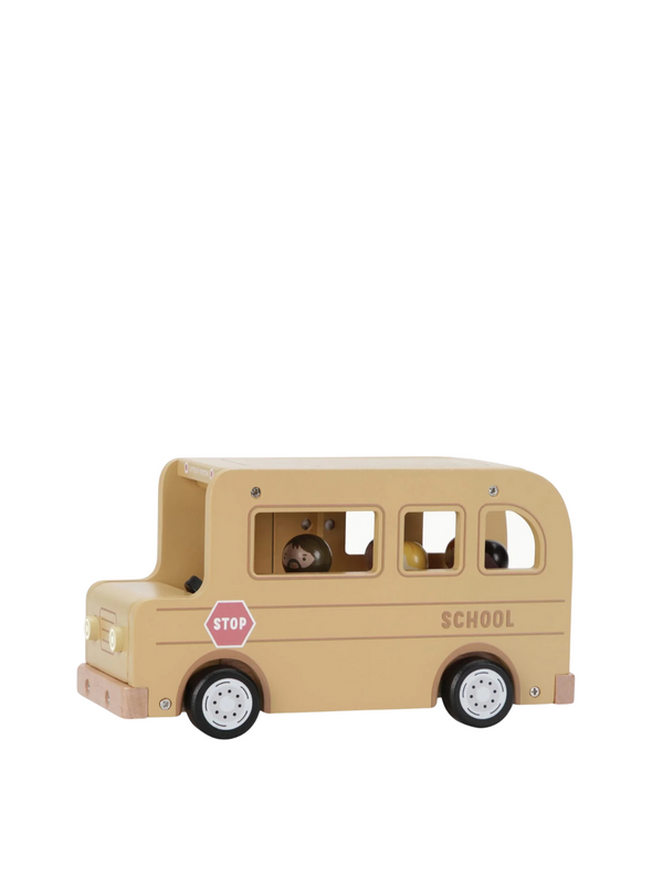 School Bus with Figures from Little Dutch