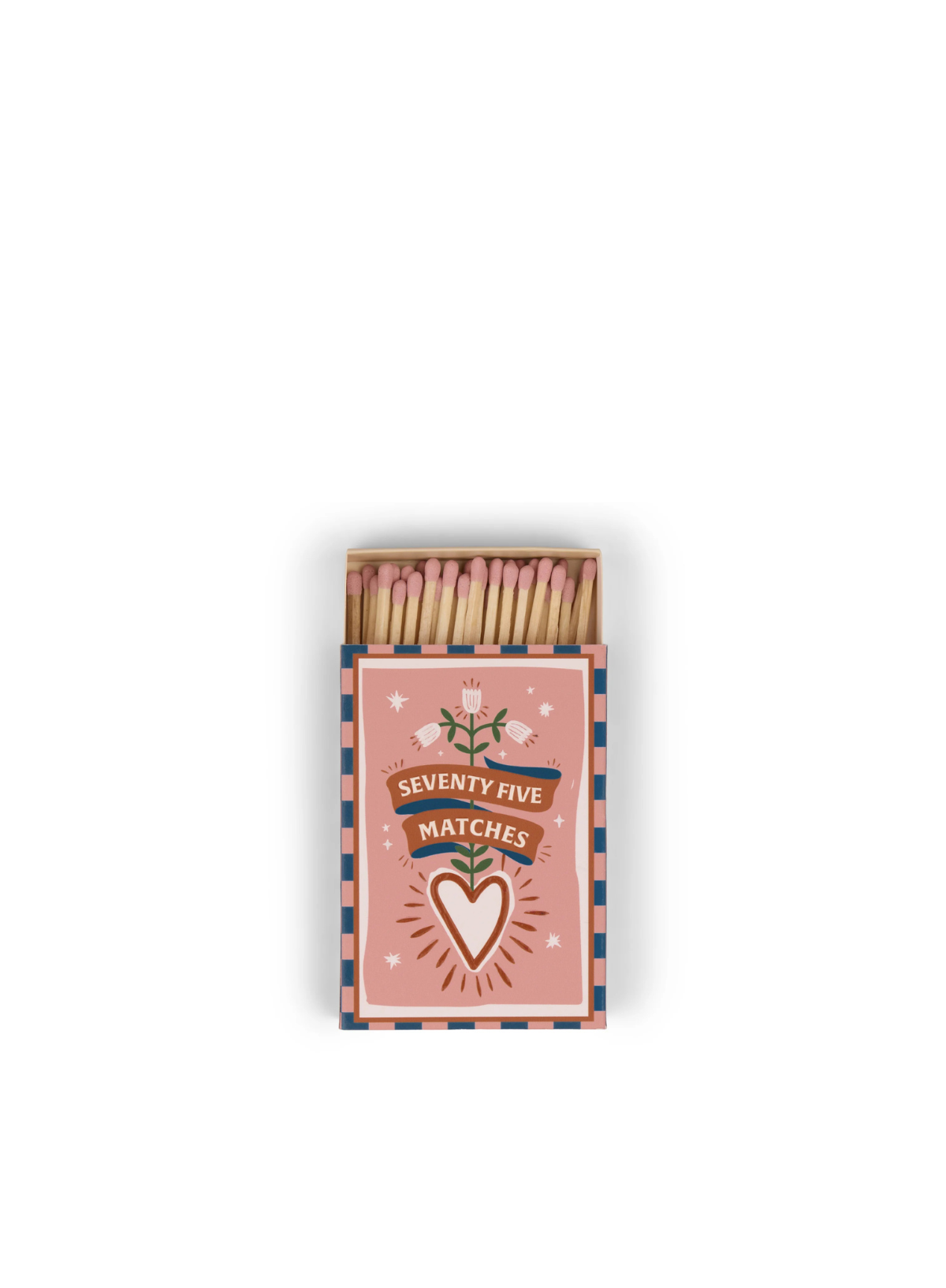 A Dopo Boxed Matches Hearts Pink from Paddywax