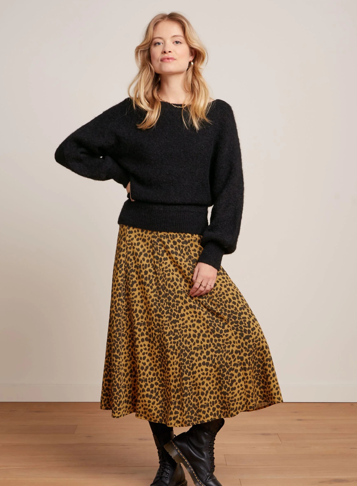 Laia Skirt Tigre in Golden Brown from King Louie