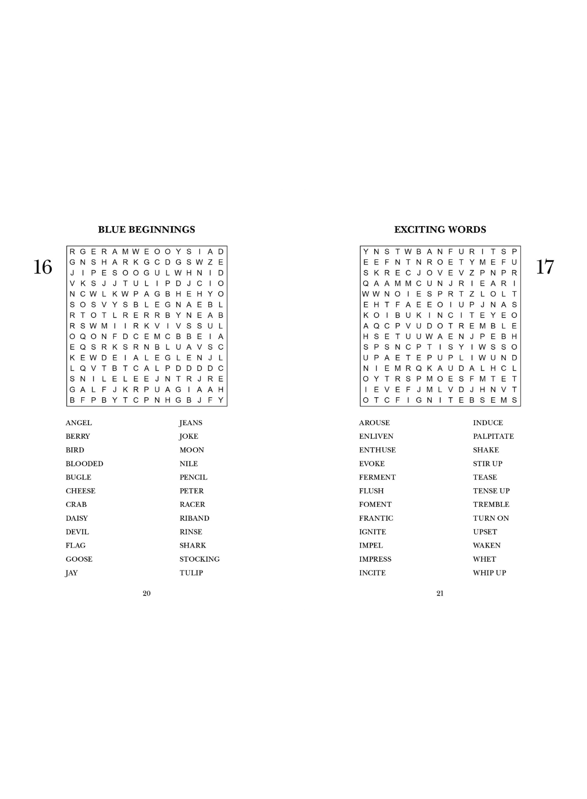 Wordsearch (Flower Vase)