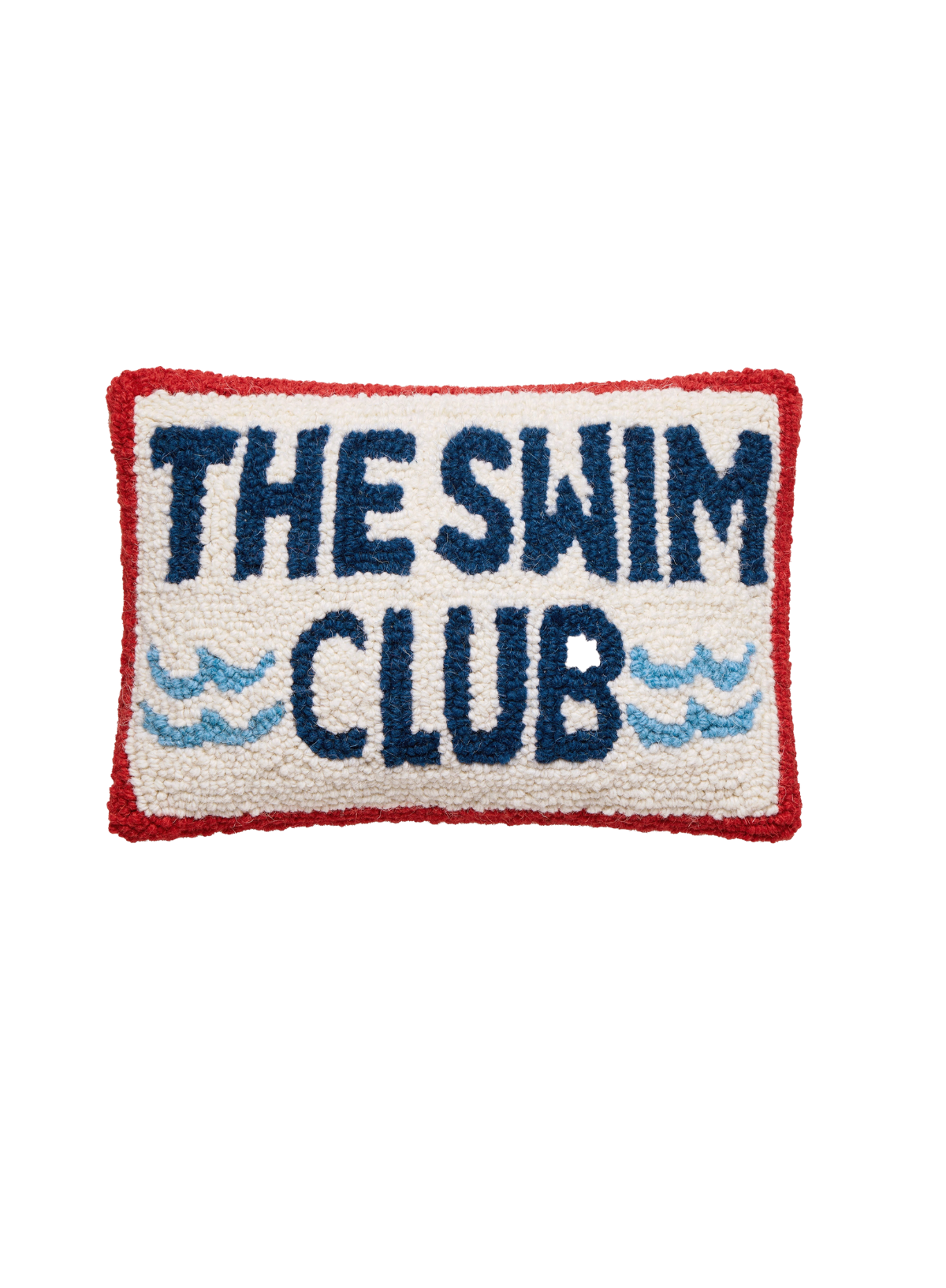 Swim Club Hook Pillow from Peking Handicraft