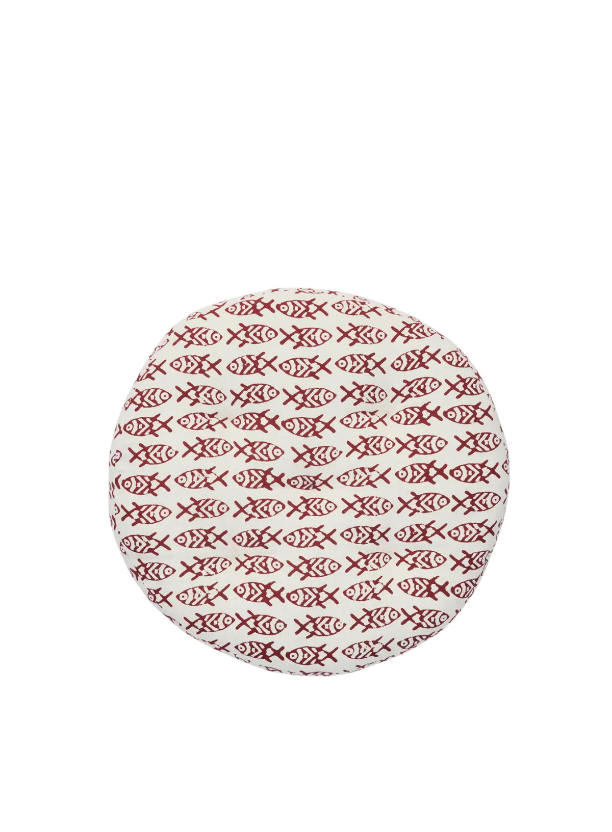Fisho Round Cotton Chair Pad