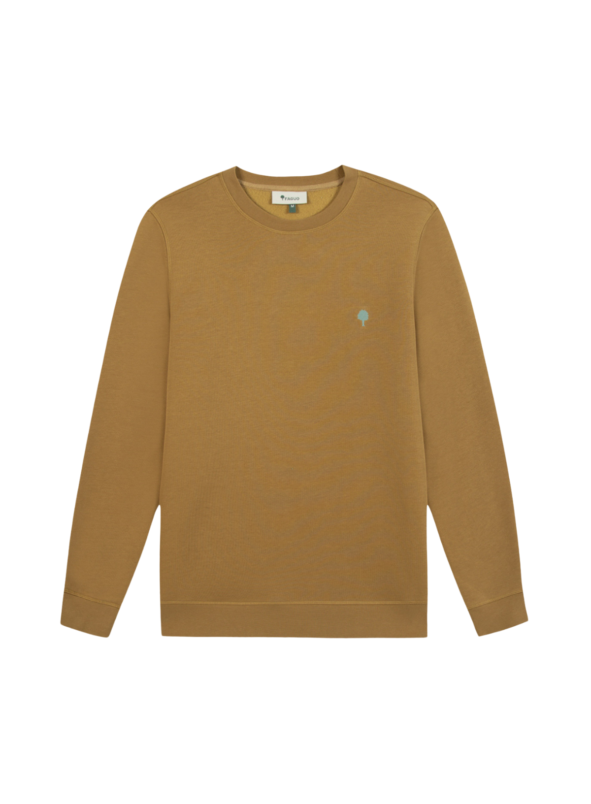 Faguo Donzy Round Neck Sweatshirt in Light Beige