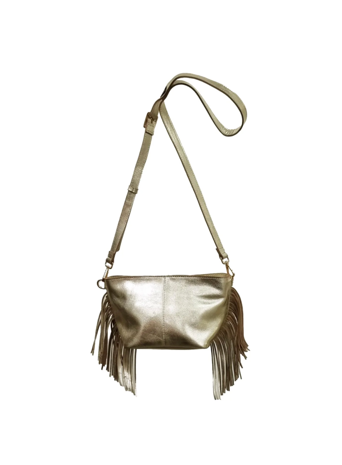 Nooki Kingston Tassle Cross Body Bag - Gold