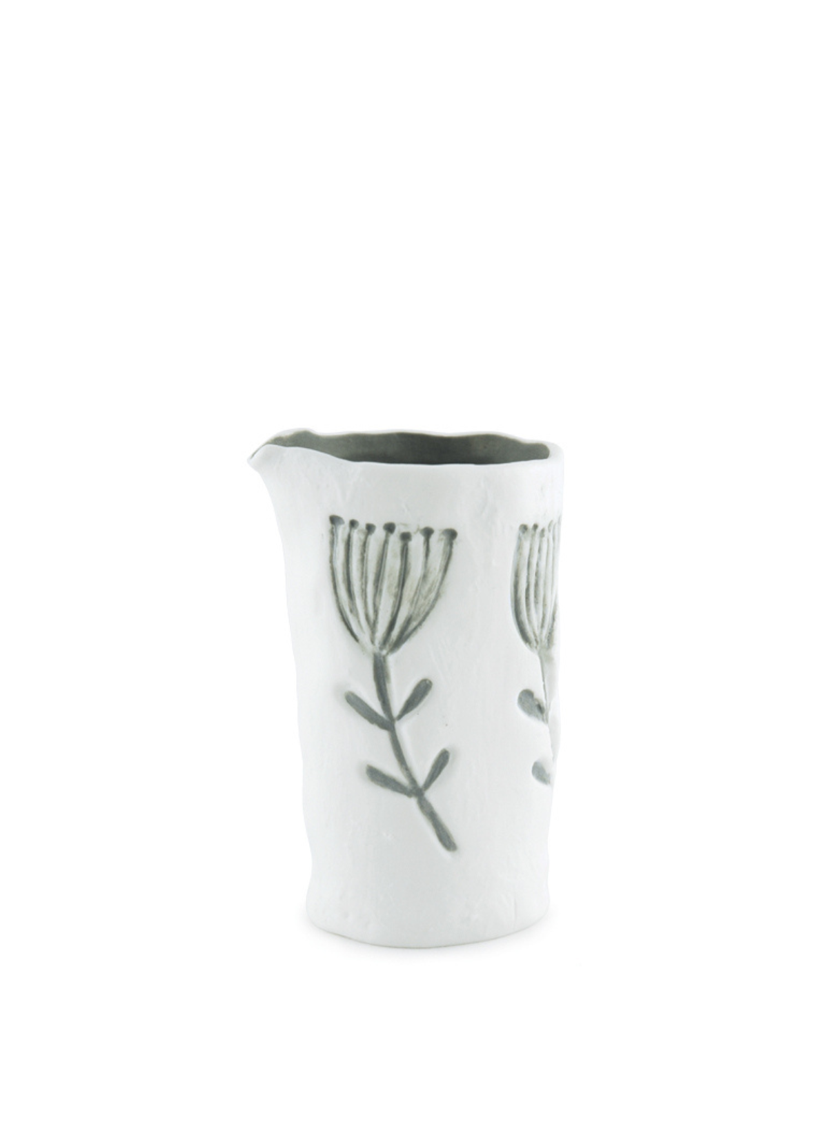 East of India Flower jug Grey interior