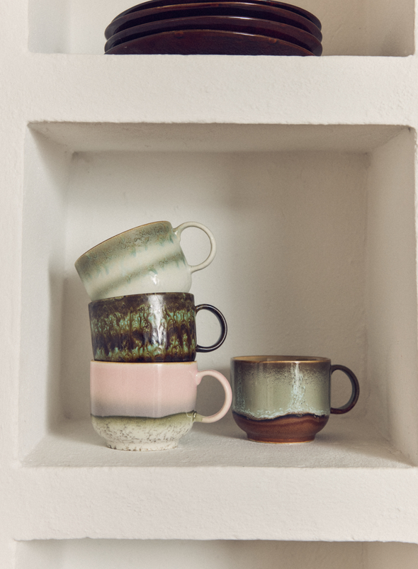 70s Ceramics Tea Cup in Echo from HK Living