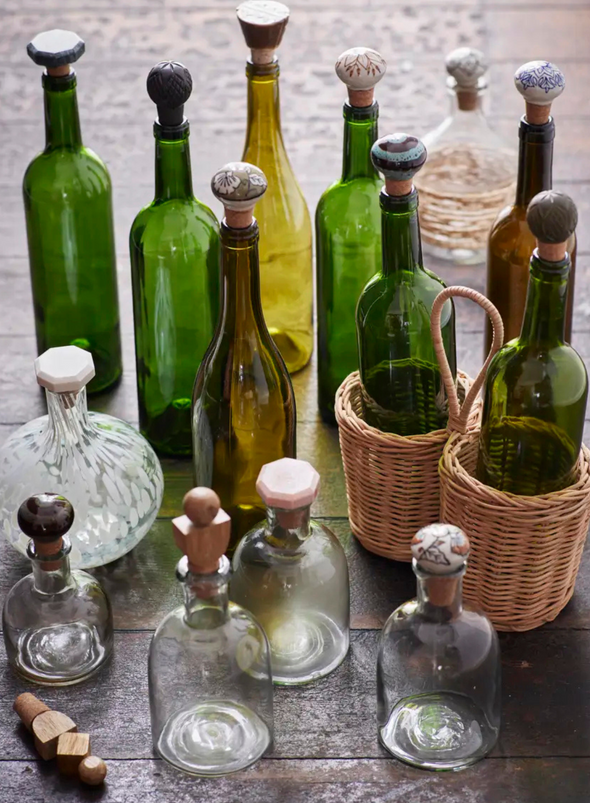 Handmade Wooden Bottle Stopper from Madam Stoltz