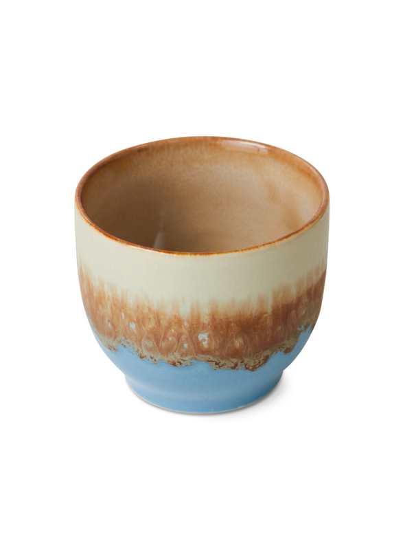 70s Ceramics Cafe Cup in Shores from HK Living