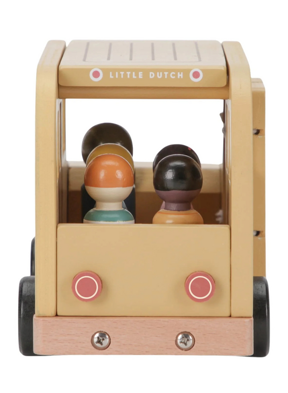 School Bus with Figures from Little Dutch