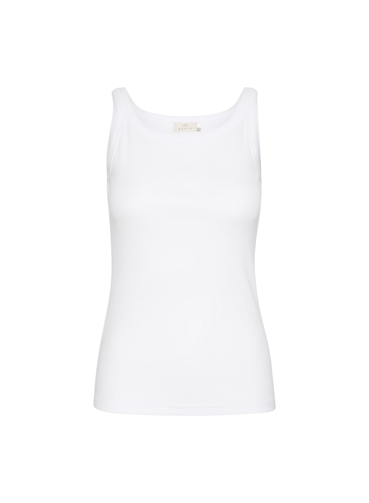 Carna Tank Top in Optical White from Kaffe