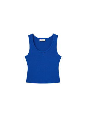 Vest Top in Royal Blue from Compañia Fantastica
