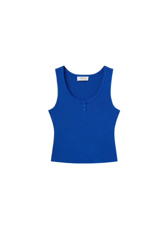 Vest Top in Royal Blue from Compañia Fantastica