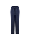 Rowan Trousers in Navy Triple Star from Sugarhill