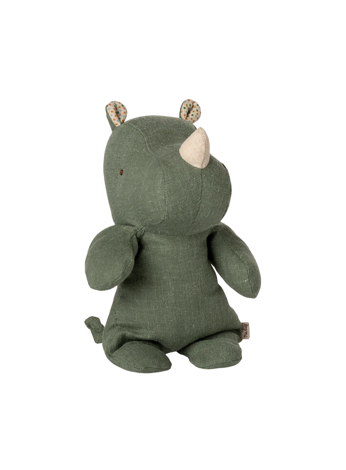 Maileg Safari Friends Small Rhino in Sage